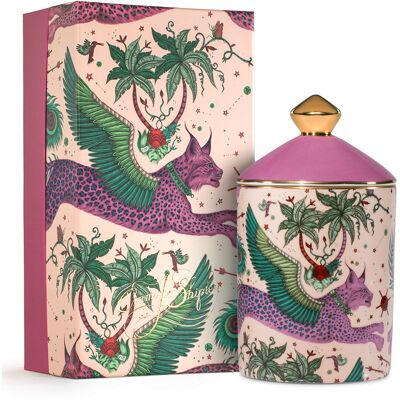 Bahoma - Bougie parfumée XL Lynx Tuberose & Lis au gingembre - 1 mèche 85h OS - Publicité Bahoma - Bougie parfumée XL Lynx Tuberose & Lis au gingembre - 1 mèche 85h OS - Publicité