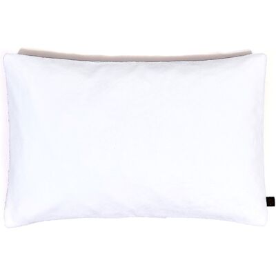 Haomy - Housse de coussin en bouclette éponge St Tropez blanche - 40X60 cm 40x60 cm - Publicité Haomy - Housse de coussin en bouclette éponge St Tropez blanche - 40X60 cm 40x60 cm - Publicité