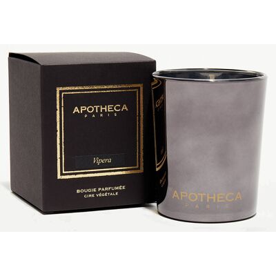Apotheca - Bougie parfumée Collection Premium métal brillant Vipera - 1 méche 80h OS - Publicité Apotheca - Bougie parfumée Collection Premium métal brillant Vipera - 1 méche 80h OS - Publicité
