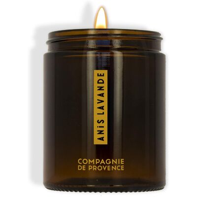 Compagnie de Provence - Bougie parfumée Anis Lavande - 150g OS - Publicité Compagnie de Provence - Bougie parfumée Anis Lavande - 150g OS - Publicité
