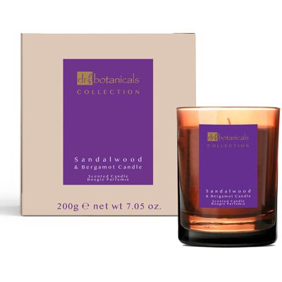 Bougie Santal Bergamote Dr. Botanicals - Bougie - Publicité Bougie Santal Bergamote Dr. Botanicals - Bougie - Publicité