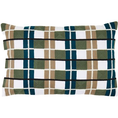 Haomy - Housse de coussin brodé Takayama pigeon - 40x60 cm 40x60 cm - Publicité Haomy - Housse de coussin brodé Takayama pigeon - 40x60 cm 40x60 cm - Publicité