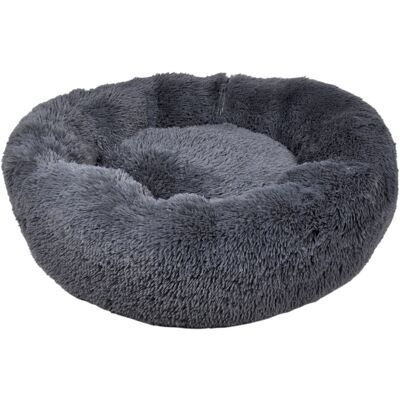 Generic - Long-Pile Round - Anthracite - 75 cm - Coussin pour animaux - Publicité Generic - Long-Pile Round - Anthracite - 75 cm - Coussin pour animaux - Publicité