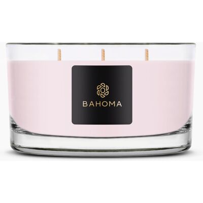 Bahoma - Bougie Alchemy Pivoine de velours et cachemire - 420 gr OS - Publicité Bahoma - Bougie Alchemy Pivoine de velours et cachemire - 420 gr OS - Publicité