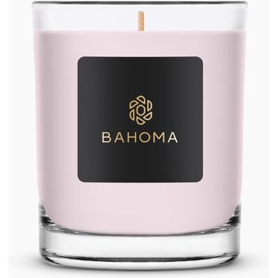 Bahoma - Grande bougie Alchemy Pivoine de velours et cachemire - 220 gr OS - Publicité Bahoma - Grande bougie Alchemy Pivoine de velours et cachemire - 220 gr OS - Publicité