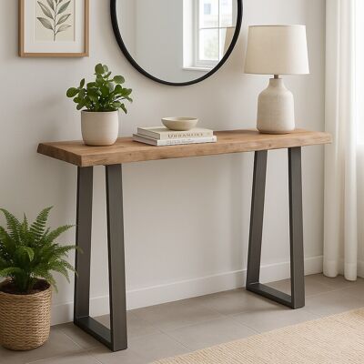 Bois & Chiffons - Console Acacia Forest II multicolore - 115 x 35 x 75 cm OS - Publicité Bois & Chiffons - Console Acacia Forest II multicolore - 115 x 35 x 75 cm OS - Publicité