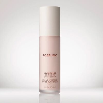 Rose Inc - Sérum solaire SPF 30 - 30 ml OS - Publicité Rose Inc - Sérum solaire SPF 30 - 30 ml OS - Publicité