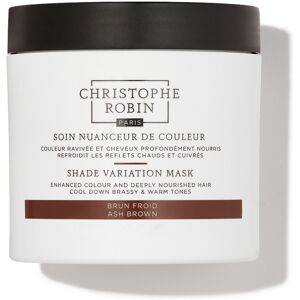 Christophe Robin Masque Cheveux Brun Froid - Revitalisant de Couleur - Publicité Christophe Robin Masque Cheveux Brun Froid - Revitalisant de Couleur - Publicité