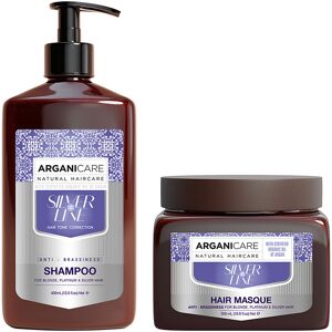 Arganicare - Pack Shampoing + Masque Silver OS - Publicité Arganicare - Pack Shampoing + Masque Silver OS - Publicité
