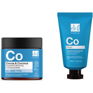 Dr Botanicals - Pack Masque Hydratant Revitalisant Superfood Cacao & Noix de Coco - 2 pièces OS - Publicité Dr Botanicals - Pack Masque Hydratant Revitalisant Superfood Cacao & Noix de Coco - 2 pièces OS - Publicité