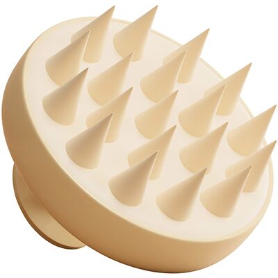 Arganicare - Brosse pour Shampoing Silicone beige OS - Publicité Arganicare - Brosse pour Shampoing Silicone beige OS - Publicité