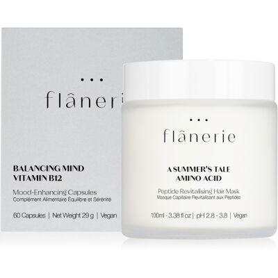 Flânerie - Masque Capillaire Revitalisant aux Peptides - 100ml OS - Publicité Flânerie - Masque Capillaire Revitalisant aux Peptides - 100ml OS - Publicité