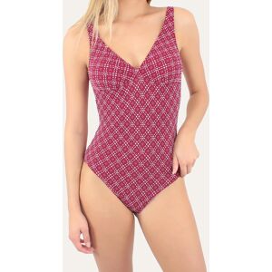 Janine Robin - Maillot de bain 1 Pièce Como rouge cerise 42 - Publicité Janine Robin - Maillot de bain 1 Pièce Como rouge cerise 42 - Publicité