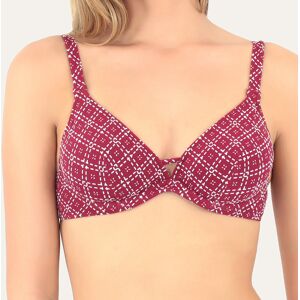 Janine Robin - Haut de maillot de bain Como rouge cerise T.100A/B - Publicité Janine Robin - Haut de maillot de bain Como rouge cerise T.100A/B - Publicité