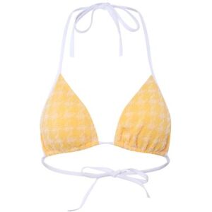 Tatiane de Freitas - Haut de maillot triangle bikini jaune L - Publicité Tatiane de Freitas - Haut de maillot triangle bikini jaune L - Publicité
