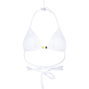 Tatiane de Freitas - Haut de maillot triangle coulissant blanc L - Publicité Tatiane de Freitas - Haut de maillot triangle coulissant blanc L - Publicité