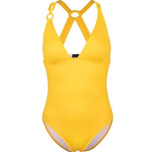 Tatiane de Freitas - Maillot de bain mon refuge un peu beaucoup jaune S - Publicité Tatiane de Freitas - Maillot de bain mon refuge un peu beaucoup jaune S - Publicité