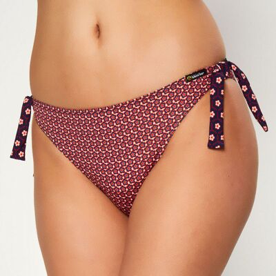 Bikini Bar - Bas de maillot de bain Spring imprimé bleu marine/rouge 40 - Publicité Bikini Bar - Bas de maillot de bain Spring imprimé bleu marine/rouge 40 - Publicité