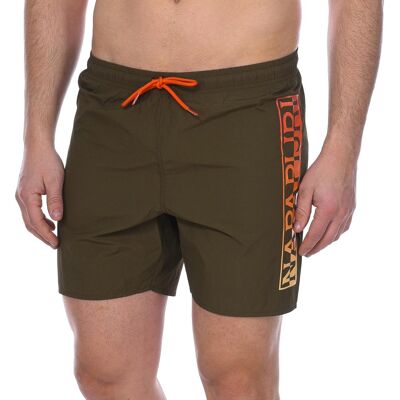 Napapijri - Short de Bain Max kaki S - Publicité Napapijri - Short de Bain Max kaki S - Publicité