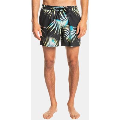 Quiksilver - Short de Bain Ocean mix volley 15 noir M - Publicité Quiksilver - Short de Bain Ocean mix volley 15 noir M - Publicité