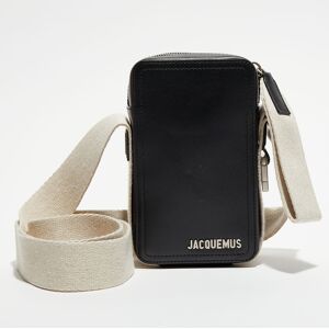 Jacquemus - Sac à bandoulière Le Cuerda Homme noir - 11x18 cm OS - Publicité Jacquemus - Sac à bandoulière Le Cuerda Homme noir - 11x18 cm OS - Publicité