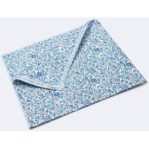Devred - Pochette fleurie en coton - Le Colonel bleu light OS - Publicité Devred - Pochette fleurie en coton - Le Colonel bleu light OS - Publicité