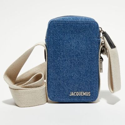 Jacquemus - Sac à bandoulière Le Cuerda Homme bleu - 11x18 cm OS - Publicité Jacquemus - Sac à bandoulière Le Cuerda Homme bleu - 11x18 cm OS - Publicité