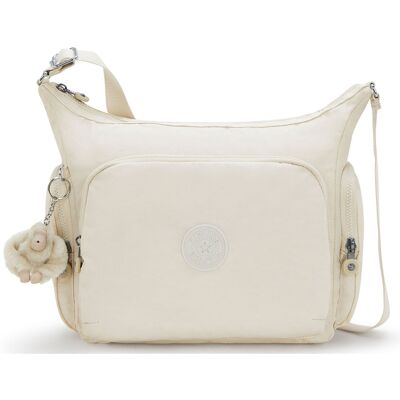 Kipling - Sac bandoulière Gabb Hideaway beige - 22x31x14.5 cm OS - Publicité Kipling - Sac bandoulière Gabb Hideaway beige - 22x31x14.5 cm OS - Publicité