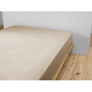 L'Effet Papillon - Drap housse gaze de coton unie Gaïa beige foncé 200x200 cm - Publicité L'Effet Papillon - Drap housse gaze de coton unie Gaïa beige foncé 200x200 cm - Publicité