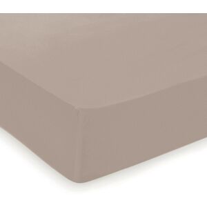 Victor & Hugo - Drap-housse satin de coton - Uni Taupe 01 90x200 cm - Publicité Victor & Hugo - Drap-housse satin de coton - Uni Taupe 01 90x200 cm - Publicité
