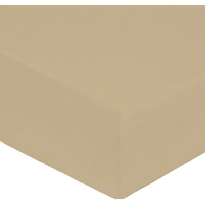 United by PDC - Drap housse 100% Satin de Coton bonnet 30 cm ficelle 200x200 cm - Publicité United by PDC - Drap housse 100% Satin de Coton bonnet 30 cm ficelle 200x200 cm - Publicité