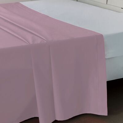 United by PDC - Drap plat 100% Satin de coton violet ice 270x300 cm - Publicité United by PDC - Drap plat 100% Satin de coton violet ice 270x300 cm - Publicité