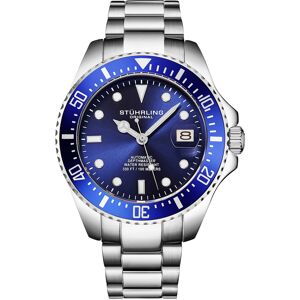 Stuhrling - Montre Homme en Acier Automatique Depthmaster argentée OS - Publicité Stuhrling - Montre Homme en Acier Automatique Depthmaster argentée OS - Publicité