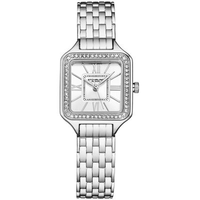 Stuhrling - Montre Femme en Acier Quartz Symphony argentée OS - Publicité Stuhrling - Montre Femme en Acier Quartz Symphony argentée OS - Publicité