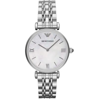 Emporio Armani - Montre Femme en Acier argentée OS - Publicité Emporio Armani - Montre Femme en Acier argentée OS - Publicité