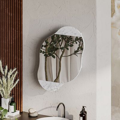 Skye Decor - Cloud - 60x75x13 - Miroir 4mm - Miroir de salle de bains - Publicité Skye Decor - Cloud - 60x75x13 - Miroir 4mm - Miroir de salle de bains - Publicité