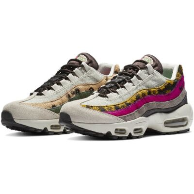 Nike - Baskets en Cuir Air Max 95 beige/multicolore 35,5 - Publicité Nike - Baskets en Cuir Air Max 95 beige/multicolore 35,5 - Publicité