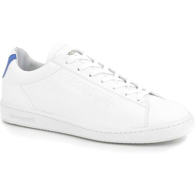 Le Coq Sportif - Sneakers en Cuir Blazon Made in France blanc/bleu/rouge 37 - Publicité Le Coq Sportif - Sneakers en Cuir Blazon Made in France blanc/bleu/rouge 37 - Publicité
