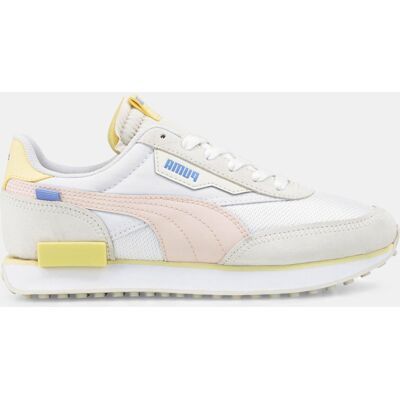 Puma - Baskets Future Rider blanc/gris 36 - Publicité Puma - Baskets Future Rider blanc/gris 36 - Publicité