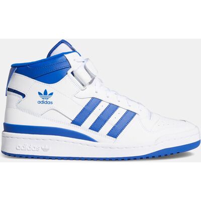Adidas - Baskets en Cuir Forum blanc/bleu 36 - Publicité Adidas - Baskets en Cuir Forum blanc/bleu 36 - Publicité