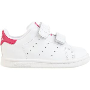 Adidas - Baskets en Cuir Stan Smith CF I blanc/rose 19