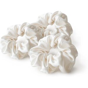 Victor & Hugo - Set de 3 larges chouchous en soie - Ophéa Blanc - D 11 cm OS - Publicité Victor & Hugo - Set de 3 larges chouchous en soie - Ophéa Blanc - D 11 cm OS - Publicité