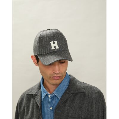 Hartford - Casquette en Laine mélangée H flanelle gris OS - Publicité Hartford - Casquette en Laine mélangée H flanelle gris OS - Publicité