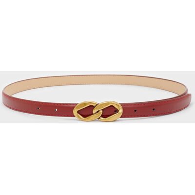 Nali - Ceinture phoebe rouge M/L - Publicité Nali - Ceinture phoebe rouge M/L - Publicité