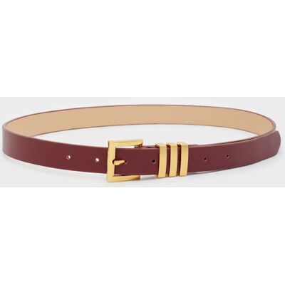 Nali - Ceinture Selly bordeaux T.S/M - Publicité Nali - Ceinture Selly bordeaux T.S/M - Publicité
