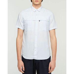 Oxbow - Chemise slim Carayo fines rayures bleu ciel XXL - Publicité Oxbow - Chemise slim Carayo fines rayures bleu ciel XXL - Publicité