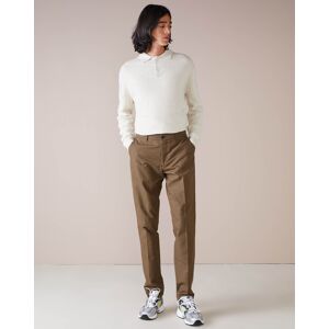 Bellerose - Pantalon chino slim Porths à carreaux marron 38 - Publicité Bellerose - Pantalon chino slim Porths à carreaux marron 38 - Publicité