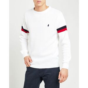 Country Classics by MCS - Pull col rond nid d'abeille blanc XXL - Publicité Country Classics by MCS - Pull col rond nid d'abeille blanc XXL - Publicité