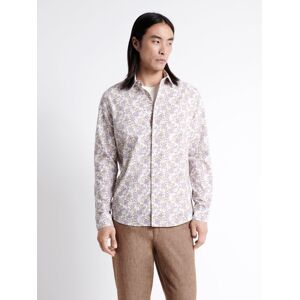Devred - Chemise fleurie 100% coton bio violette XXL - Publicité Devred - Chemise fleurie 100% coton bio violette XXL - Publicité