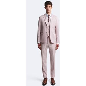 Devred - Pantalon de costume bistretch 100% Laine rose poudré 42 - Publicité Devred - Pantalon de costume bistretch 100% Laine rose poudré 42 - Publicité